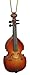 BHB Glass & More Miniature Upright Bass Christmas Ornament 4