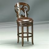 Pastel Furniture HR-219-30-RD-656 Hermosa Swivel Bar Stool,