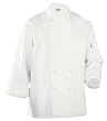 Chef Works WCCW Le Mans Basic Chef Coat, White, Large