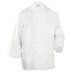 Chef Works WCCW Le Mans Basic Chef Coat, White, Large