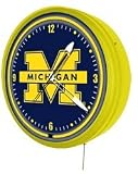 Michigan Wolverines Jumbo Neon Clock