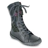 Bottes a fermeture eclair MYA gris marine-