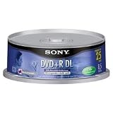 Electronics : Sony 25SPR85LS1 25 Spindle Pack of Double Layer DVD+R