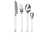 Ethos Linda Barker Satin Ice Cutlery Set in a Gift Box, 16 Piece