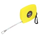 uxcell　巻尺　テープメジャー　鋼　測定工具　巻き取り式　30M x 10mm