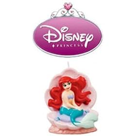 Walt Disney Princess Ariel and Shell Candle