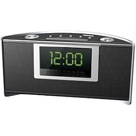 Click here to buy COBY CRA59 CONTEMPORARY DESIGN DIGITAL ALARM CLOCK with AM FM RADIO by Coby.