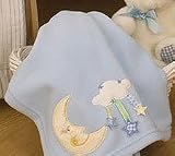 NoJo Dreamy Nights Microfleece Crib Blanket