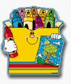 Carson Dellosa Cd-4102 Two-sided Decoration Crayon Box