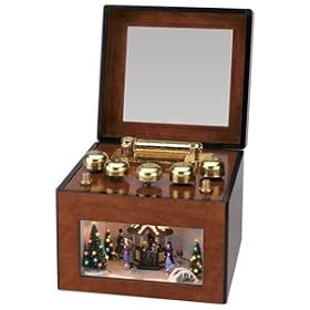 Mr. Christmas Grand Animated Concertina Music Box #78772