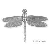 Door Knocker - Dragonfly-Nickel Silver