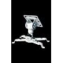Cheetah Mounts APMFW White Universal Projector Ceiling Mount