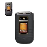 New Fashionable Perfect Fit Hard Protector Skin Cover Cell Phone Case with Clip for Motorola Brute i680 Sprint / Nextel - Black