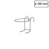 from Patrol Metal hanger for 1 flowerpot diameter 18 cm