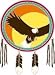 Native Visions Window Transparencies - Flying Eagle