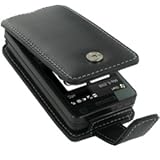 AT&T Fuze Leather Flip Type Case (Black)