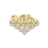 14k Mother Pin & Charm Holder