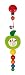 Heimess 762050 - Clip-Figur Raupe im Apfel