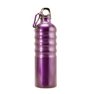OGGI Lustre Aluminum Sport Bottle, Purple