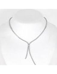 7.25ctw 14K Gold Diamond Necklace