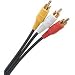 A/V Patch Cable 6 ft. Gold Plated