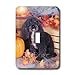 Dogs Poodle - Toy Poodle Black - Light Switch Covers - single toggle switch