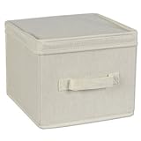 Whitney Design 110 Small Canvas Storage Box with Flap Lid