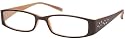 Sunoptic RD4B Brown Reading Glasses - Strength +1.50 Incl. Hard 
Case
