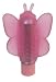 Doc Johnson Love Bug Tickler Butterfly Vibrator, Pink