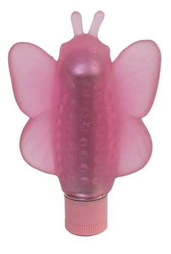 Doc Johnson Love Bug Tickler Butterfly Vibrator - Pink