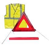 Epsylone - Kit Triangle de signalisation norme E27R + Gilet de securite nome CE et EN471