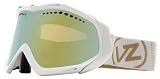 Von Zipper Bushwick 09 Snowboard Goggles - White Metallic Frame / Gold Chrome Lens