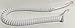 The VoIP Lounge Replacement 9 Foot White Handset Receiver Curly Cord for AT&T Phone