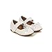 iGirlDress Baby Girls Quilted Bow Strap Mary Jane Dress Shoes 12 Toddler White