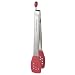 KitchenAid Silicone-Tipped Tongs - Red
