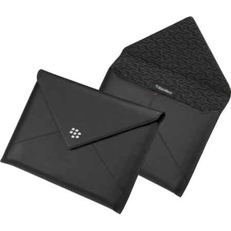 Research in Motion Leather Envelope for BlackBerry PlayBook - Black (ACC-39317-301)