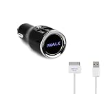 iWalk Dolphin Dual 3.1A USB In Car Charger with Charging and Sync Cable Guide