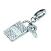 DKNY - Steel Lock & Key I'm Charmed Charm