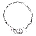 Guess Jewellery Stone Set Heart Necklace