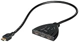 Wentronic AVS 47 HDMI 3 in/1 out Automatische Umschaltbox