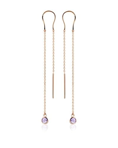 DI GIORGIO PARIS Ohrringe Mbo18Am vergoldetes Silber 18 Karat