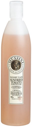 Mussini Balsamic Glaze, Sundried Tomato, 16.9-Ounce Bottle by Mussini