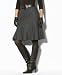 Lauren by Ralph Lauren Wool Godet Skirt