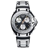 Tissot Men's T0114171205100 T-Race Chronograph Quartz Black Dial Watch