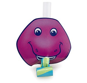 Party Supplies - Barney Dance Blowouts (8)