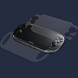 PS Vita Sony PlayStation Vita Full Body Front & Back/Rear - Crystal Clear - Pack of 3 Plus Free Extra Cleaning Cloth - iZKA™ One Stop Shop For All Your Accessory Needs