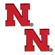 Nebraska Cornhuskers Studded Earrings - NCAA College Athletics Fan Shop Sports Team Merchandise