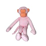 Alimrose Designs Australian Baby Squeaker Striped Big Tail Caty Cat Baby Toy