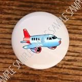 TRANSPORTATION KIDS AIRPLANE DRAWER PULLS KNOBS