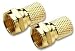 Philips F Type Twist on Connectors Pack of 2